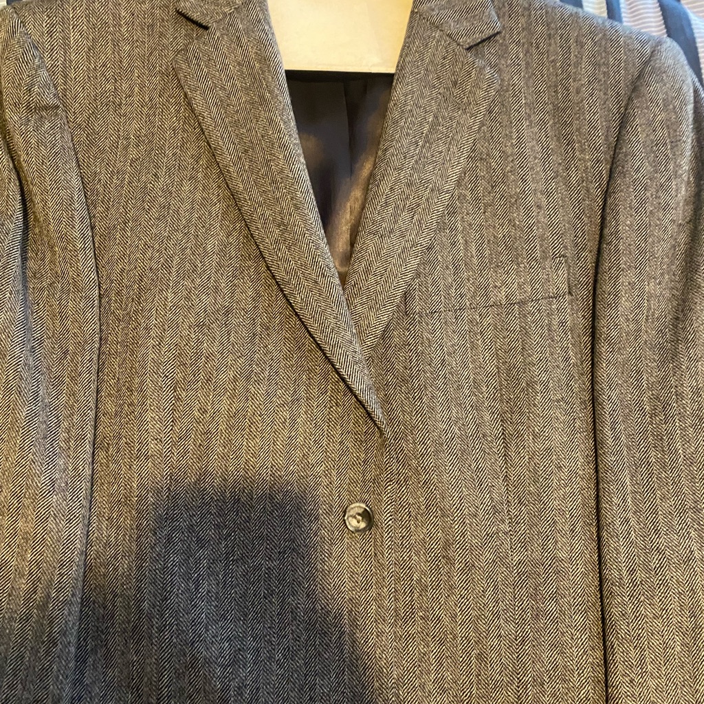 Joseph And Feiss Gold Luxury Wool Sports Coat Gently Worn